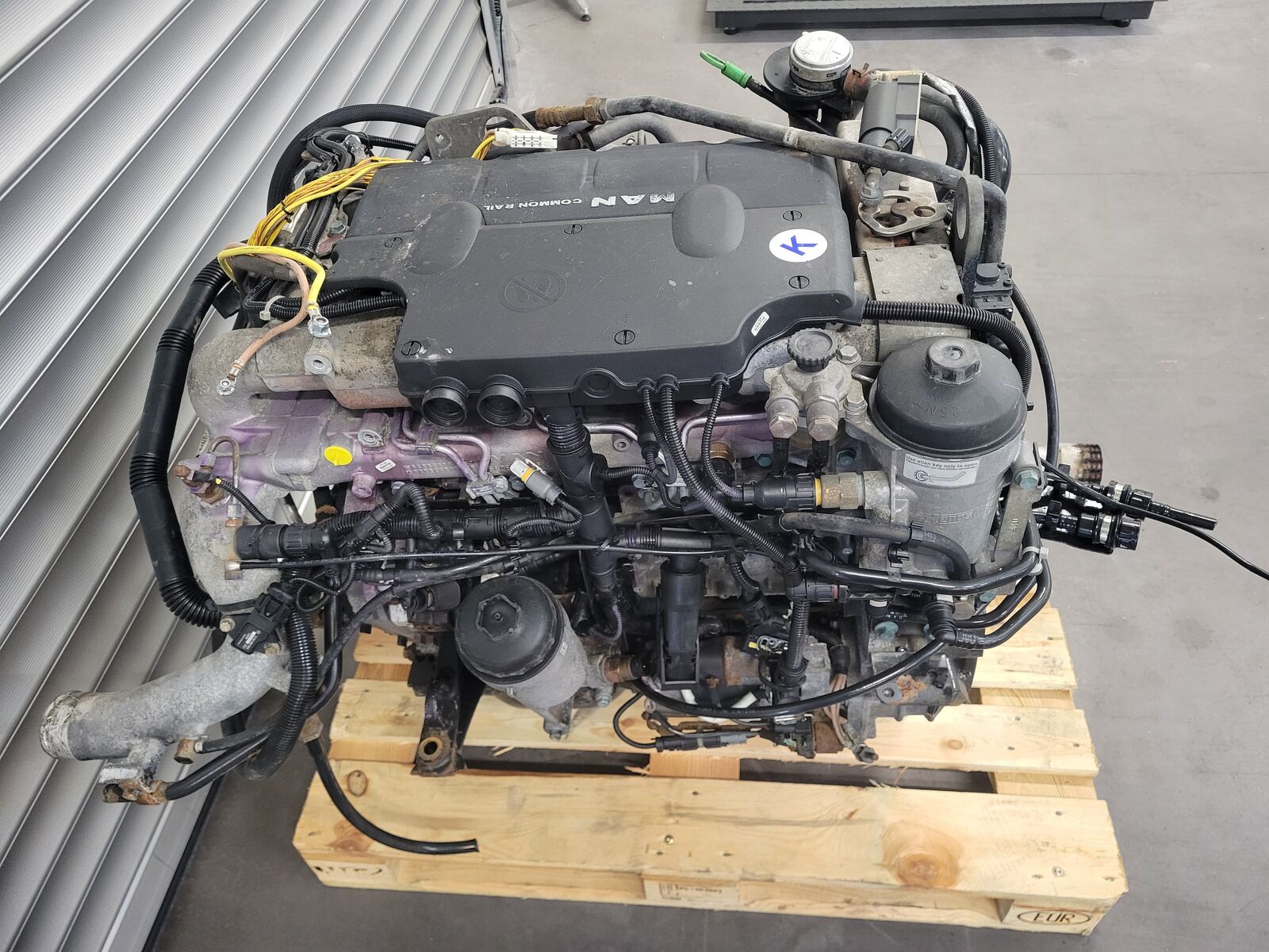 motore MAN D0834 LFL55 210hp TGL TGM EURO 4 per camion MAN