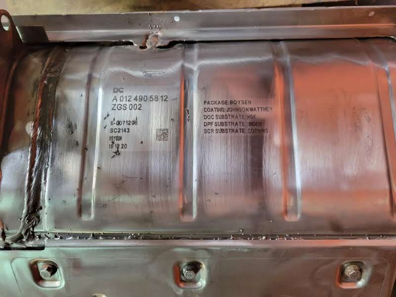 catalytic converter per camion MERCEDES-BENZ Euro 6
